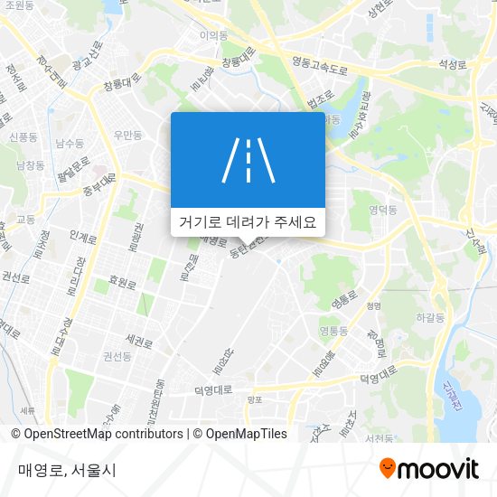 매영로 지도