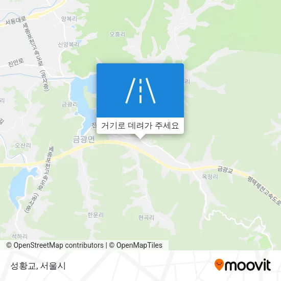 성황교 지도