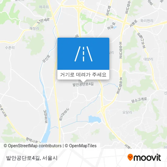 발안공단로4길 지도