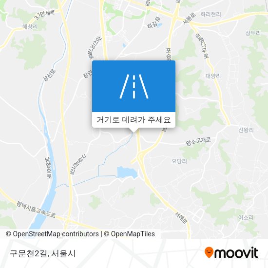 구문천2길 지도