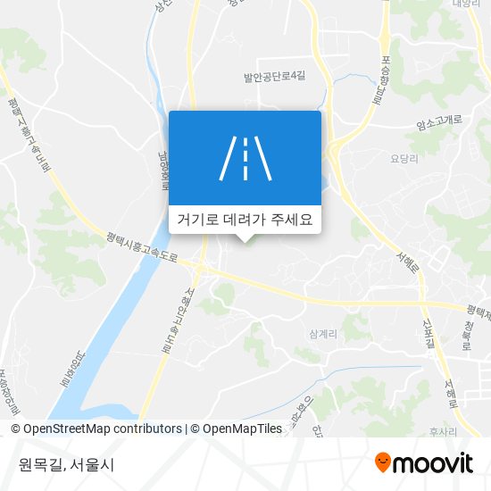 원목길 지도