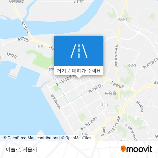 여술로 지도
