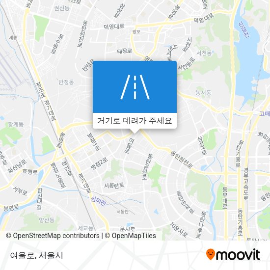 여울로 지도