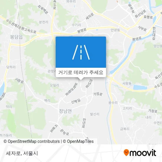 세자로 지도