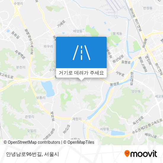 안녕남로96번길 지도