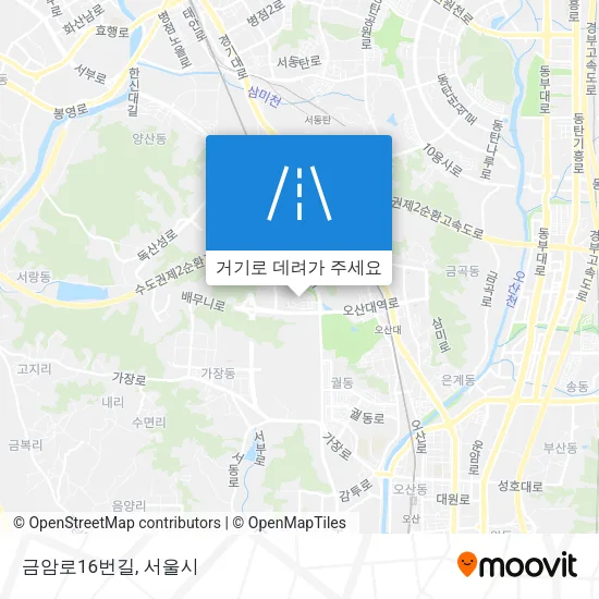 금암로16번길 지도