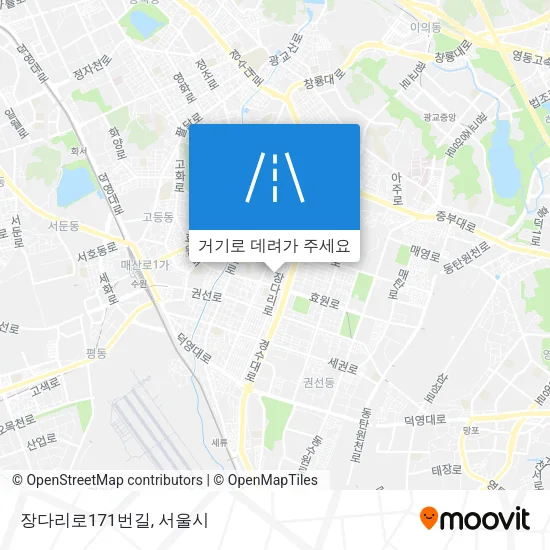 장다리로171번길 지도