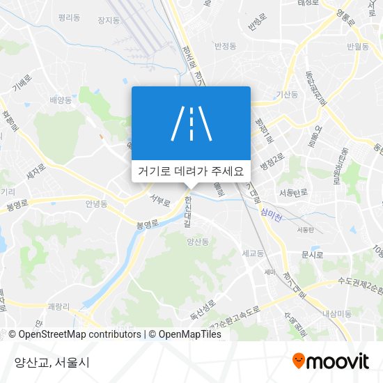 양산교 지도