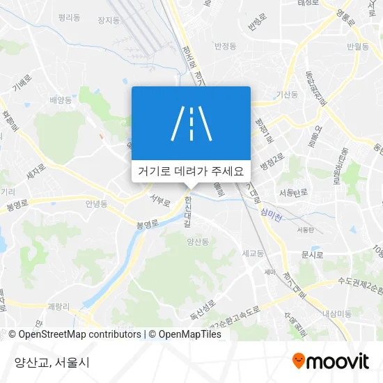 양산교 지도