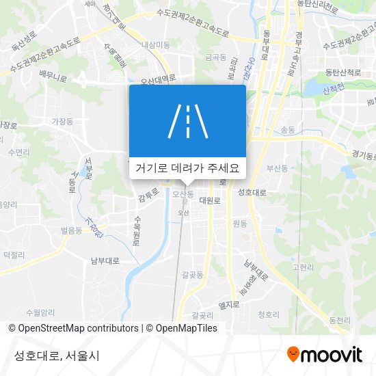 성호대로 지도