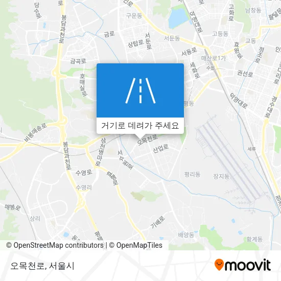 오목천로 지도