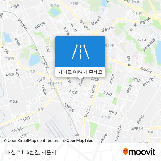 매산로116번길 지도