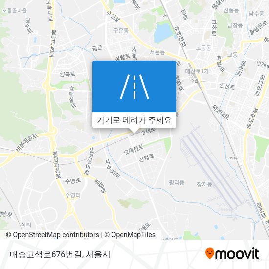 매송고색로676번길 지도