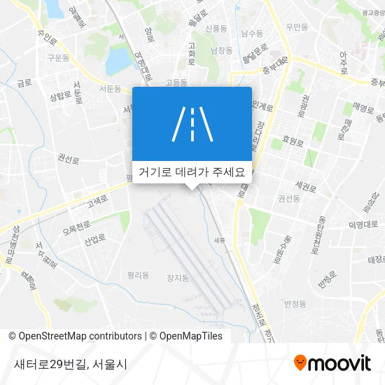 새터로29번길 지도