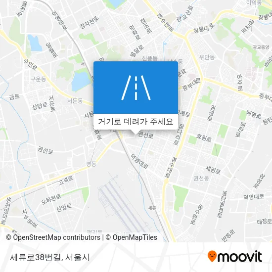 세류로38번길 지도