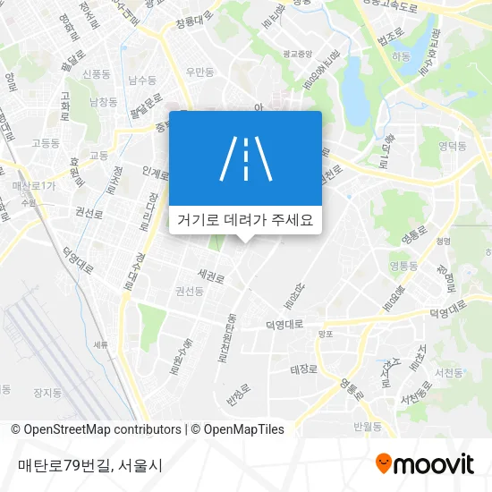 매탄로79번길 지도