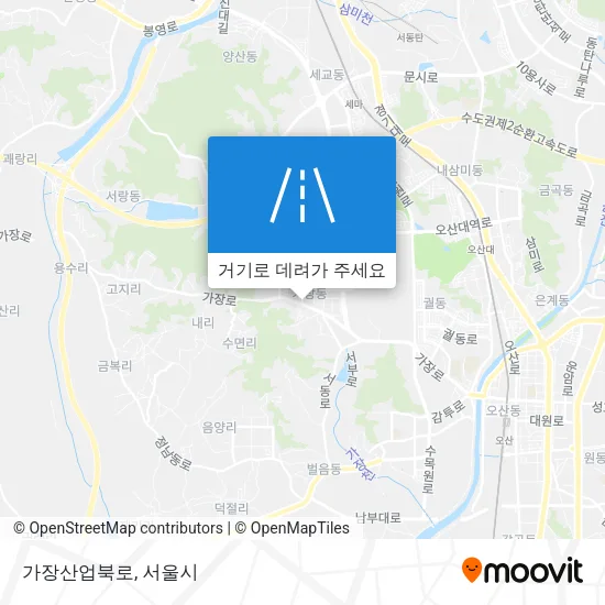 가장산업북로 지도