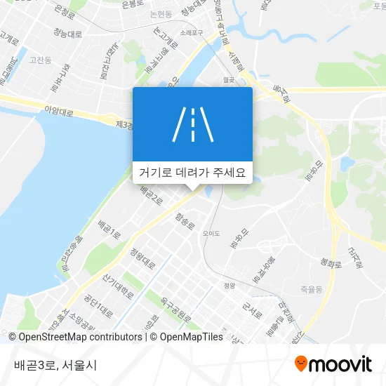 배곧3로 지도