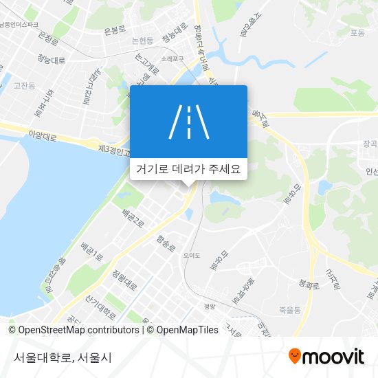 서울대학로 지도