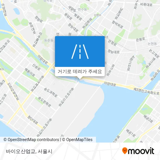 바이오산업교 지도