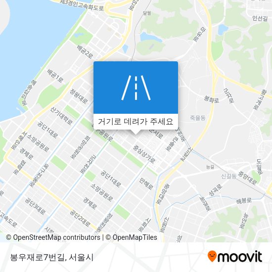 봉우재로7번길 지도