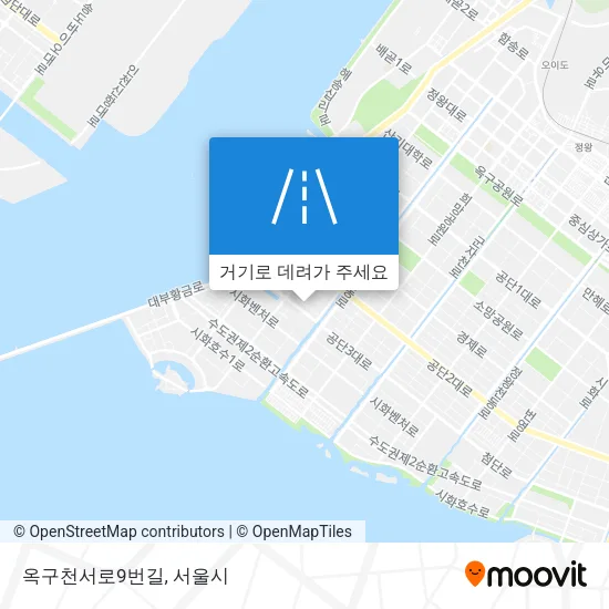 옥구천서로9번길 지도