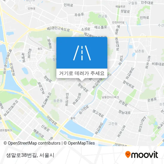 샘말로38번길 지도