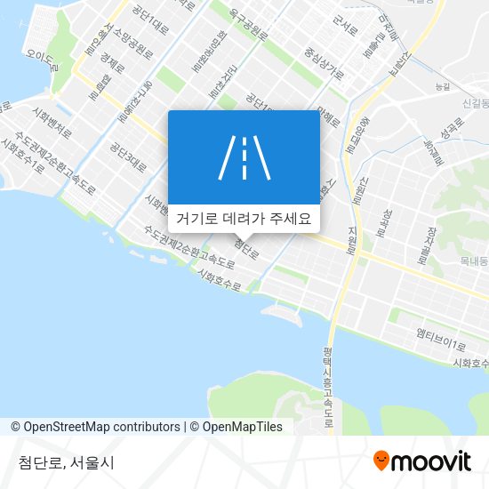 첨단로 지도