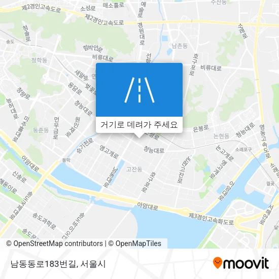 남동동로183번길 지도