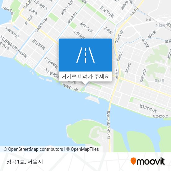 성곡1교 지도