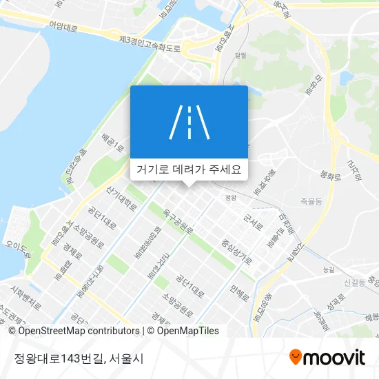 정왕대로143번길 지도