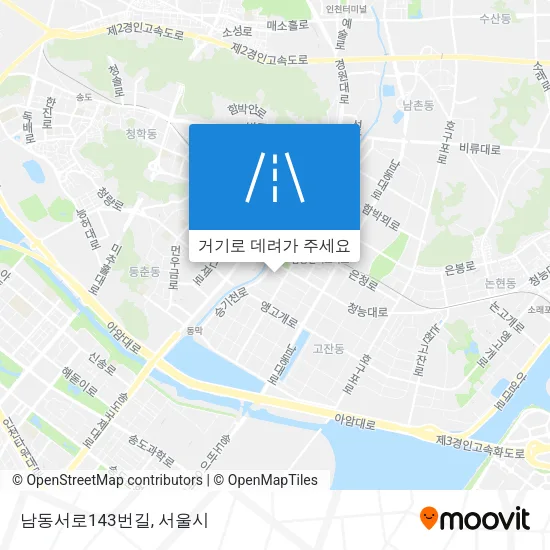 남동서로143번길 지도