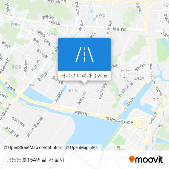 남동동로154번길 지도