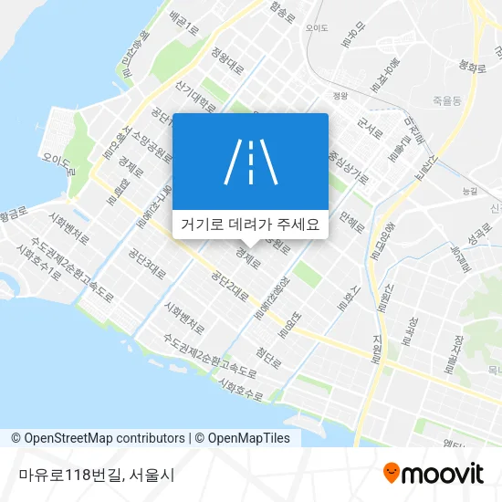 마유로118번길 지도