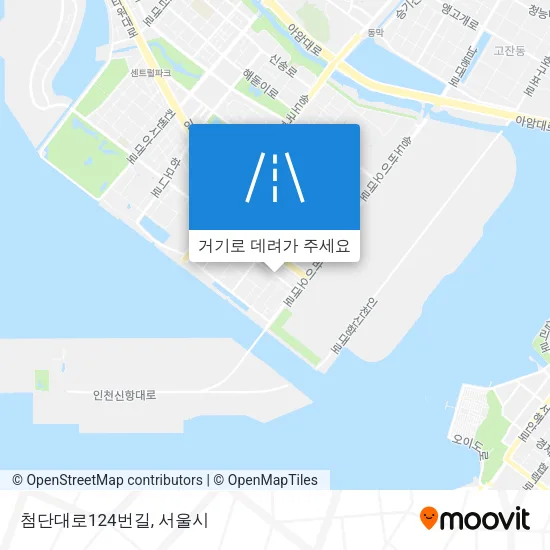 첨단대로124번길 지도