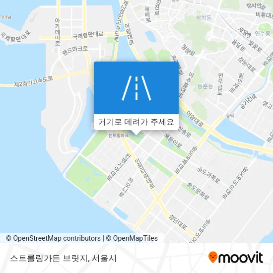 스트롤링가든 브릿지 지도