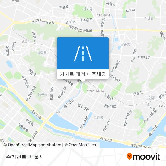 승기천로 지도