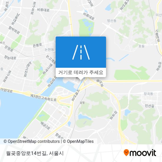 월곶중앙로14번길 지도