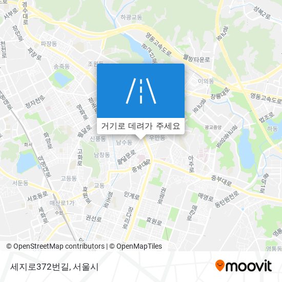 세지로372번길 지도