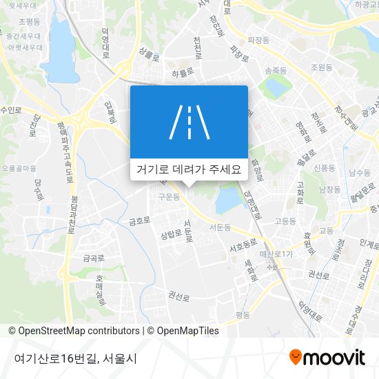여기산로16번길 지도