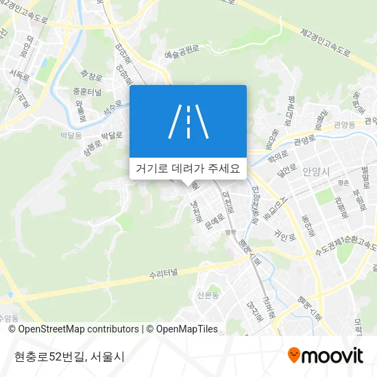 현충로52번길 지도