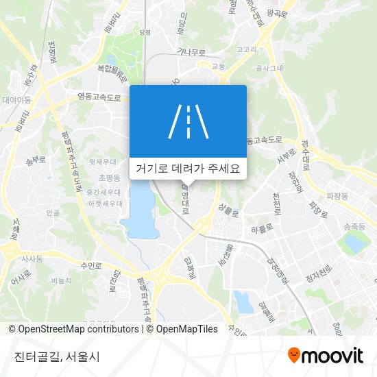 진터골길 지도