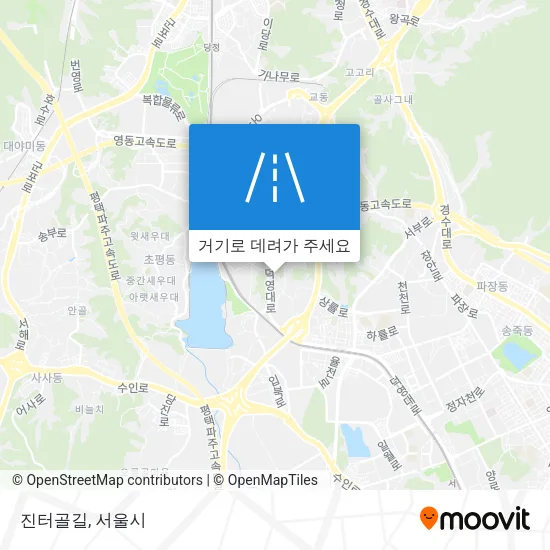 진터골길 지도