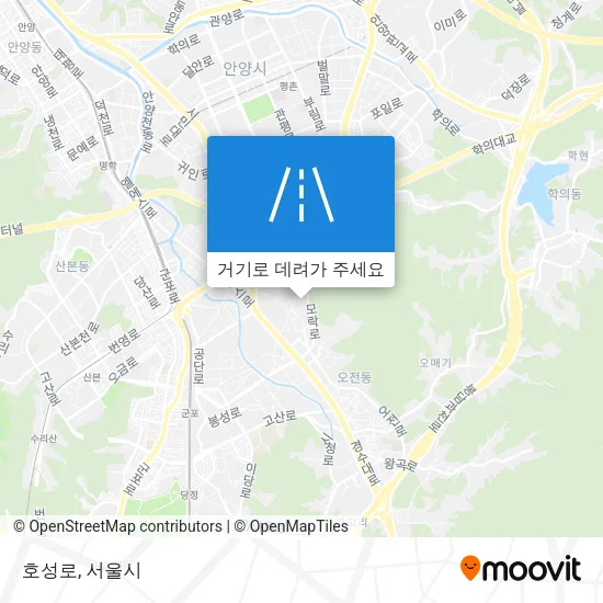 호성로 지도