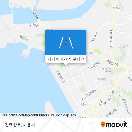 평택항로 지도