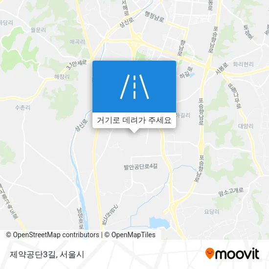 제약공단3길 지도