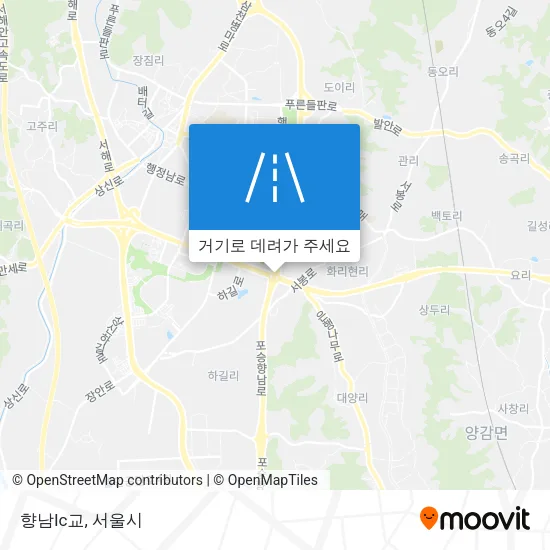 향남Ic교 지도