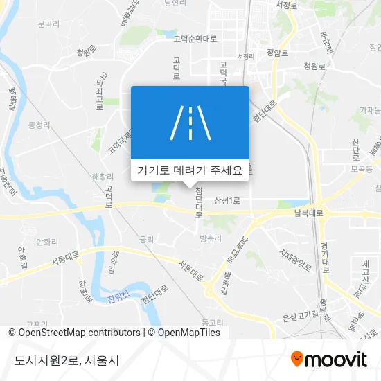 도시지원2로 지도