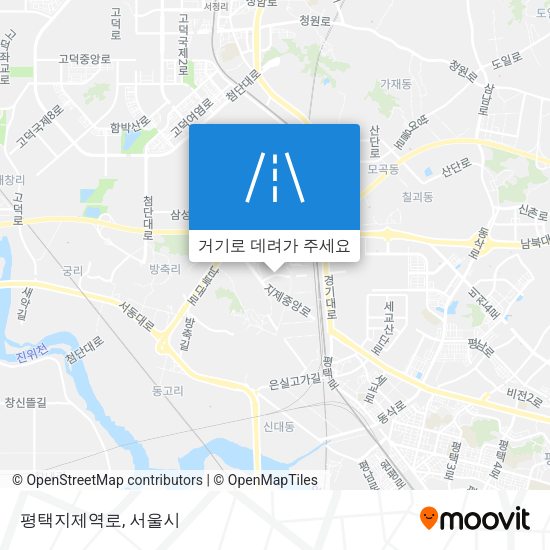 평택지제역로 지도