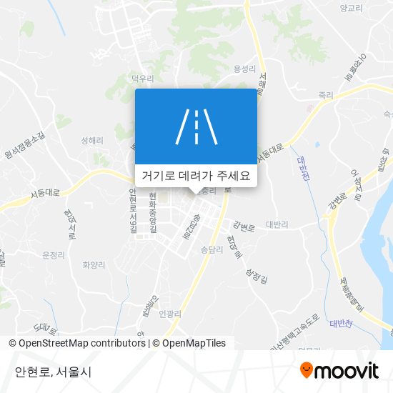 안현로 지도